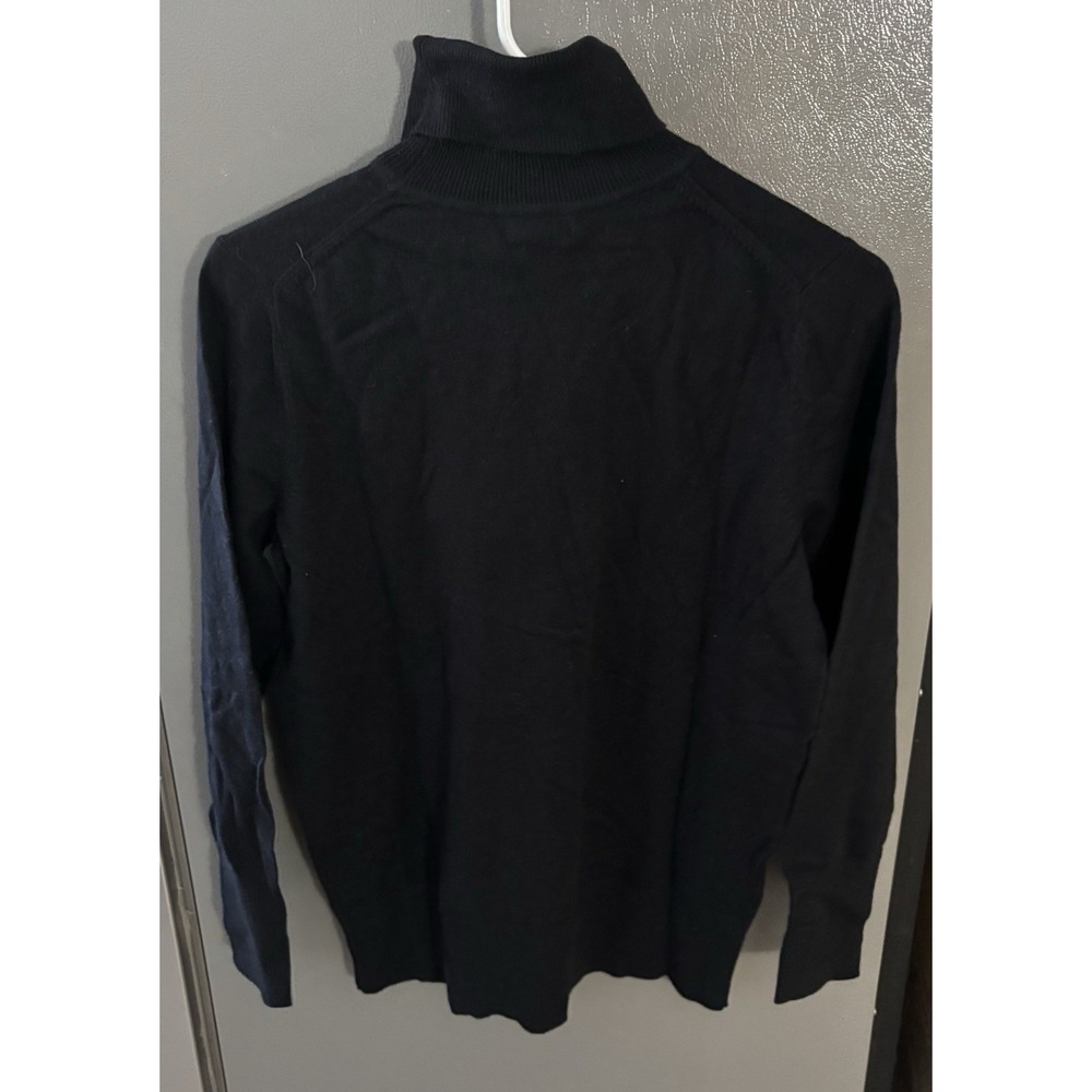 Eddie Bauer‎ Sweater Women's Petite Large Christine Turtleneck Knit Pullover